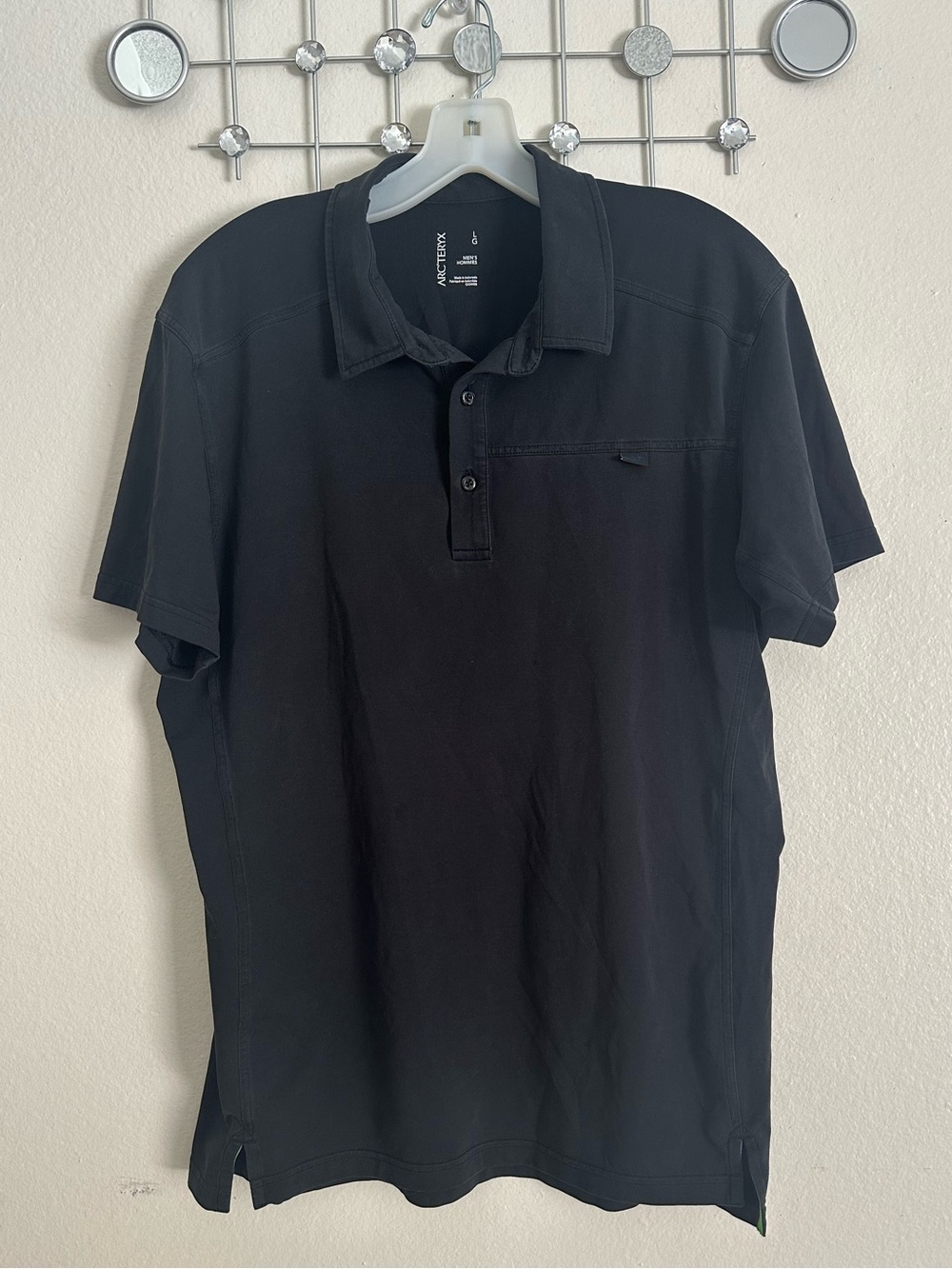 Mens Arc'teryx Captive Short Sleeve Polo Shirt